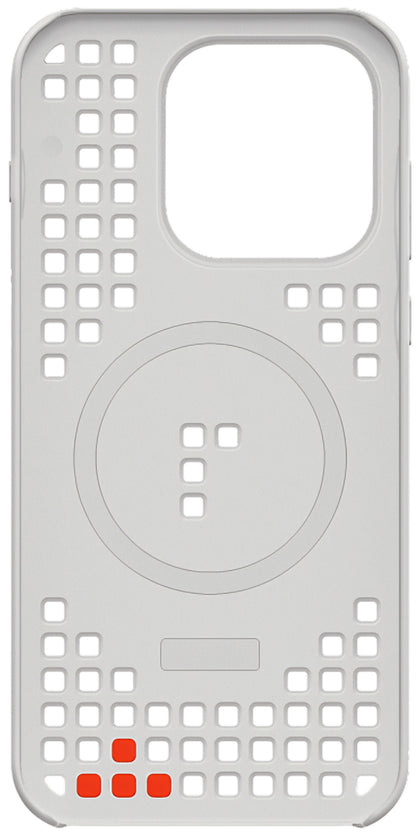 Coque pour OnePlus 15, Motif à trous magnétique, Gris 5431102022