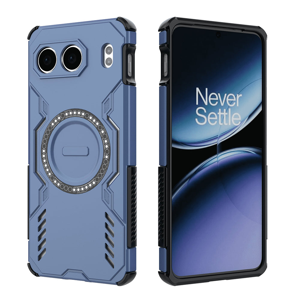 MagSafe Case for OnePlus Nord 4, Techsuit, ArmorMag, Blue