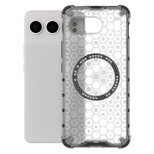 Coque MagSafe pour OnePlus Nord 4, Techsuit, HoneyComb Shield, Blanche
