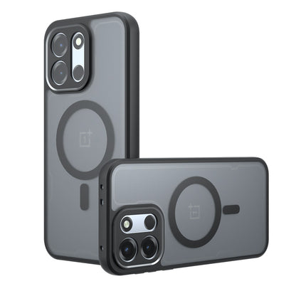 MagSafe-Hülle für OnePlus Nord 6, Techsuit, PureFrost, Satin Schwarz