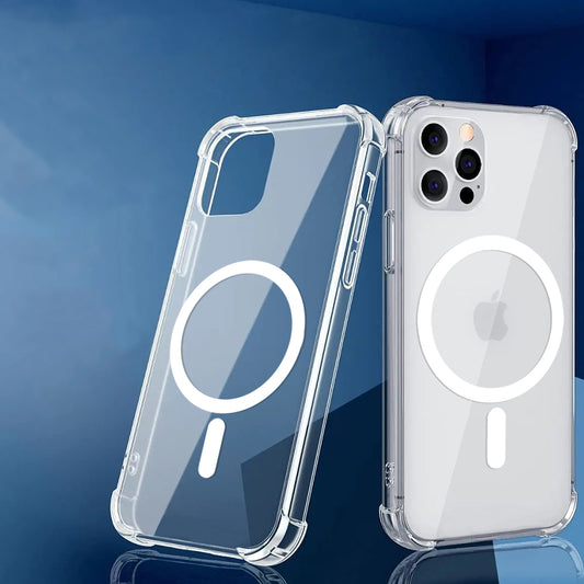 Coque MagSafe pour Oppo A3 4G, Techsuit, Antichoc, Transparente