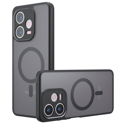 MagSafe-Hülle für Oppo A5 Pro 4G / A5 Pro, Techsuit, PureFrost, Satin Schwarz