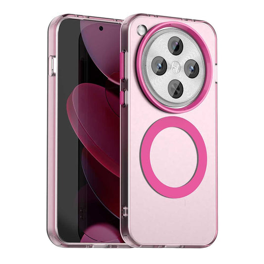 Coque MagSafe pour Oppo Find X8 Pro, Techsuit, CandyCase, Rose