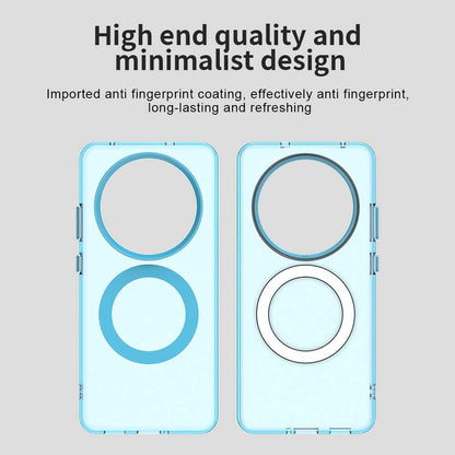 Coque MagSafe pour Oppo Reno12 FS 5G / Reno12 FS 4G / Reno12 F 4G / Reno12 F, Techsuit, CandyCase, Bleue