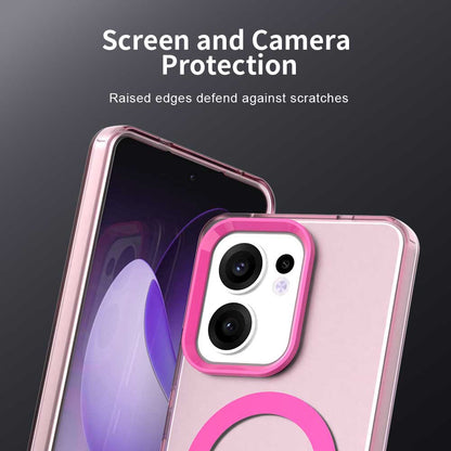 MagSafe-Hülle für Oppo Reno13 FS 5G / Reno13 F 4G / Reno13 F, Techsuit, CandyCase, Rosa