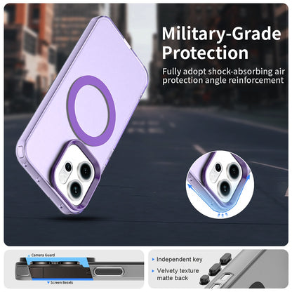 MagSafe Hülle für Oppo Reno14, Techsuit, CandyCase, Lila