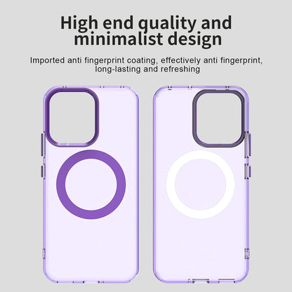 MagSafe Hülle für Oppo Reno14, Techsuit, CandyCase, Lila