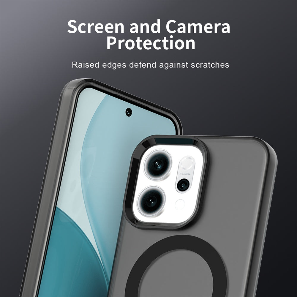 Housse MagSafe pour Oppo Reno14, Techsuit, CandyCase, Noire