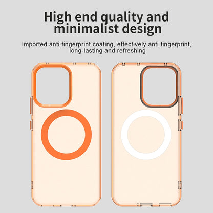 MagSafe Hülle für Oppo Reno14, Techsuit, CandyCase, Orange
