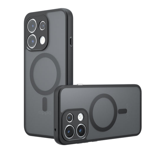 MagSafe-Hülle für Oppo Reno16 F / Reno16 FS, Techsuit, PureFrost, Satin Schwarz