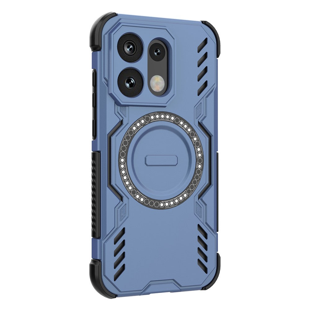 MagSafe-Hülle für Oppo Reno16 / Reno16 Pro, Techsuit, ArmorMag, Blau