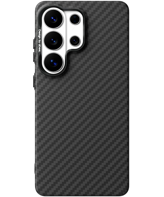 Coque MagSafe pour Samsung Galaxy S26 Ultra S948, Abeei, Carbone, Noire