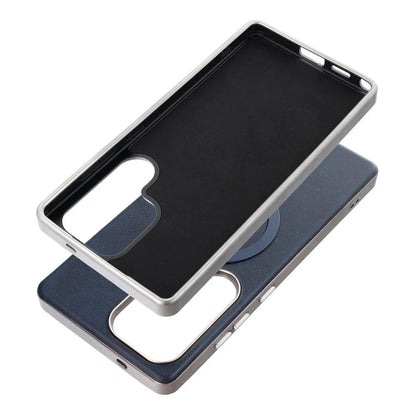 MagSafe-Hülle für Samsung Galaxy A36 A366, OEM, Gentleman Mag, Marineblau