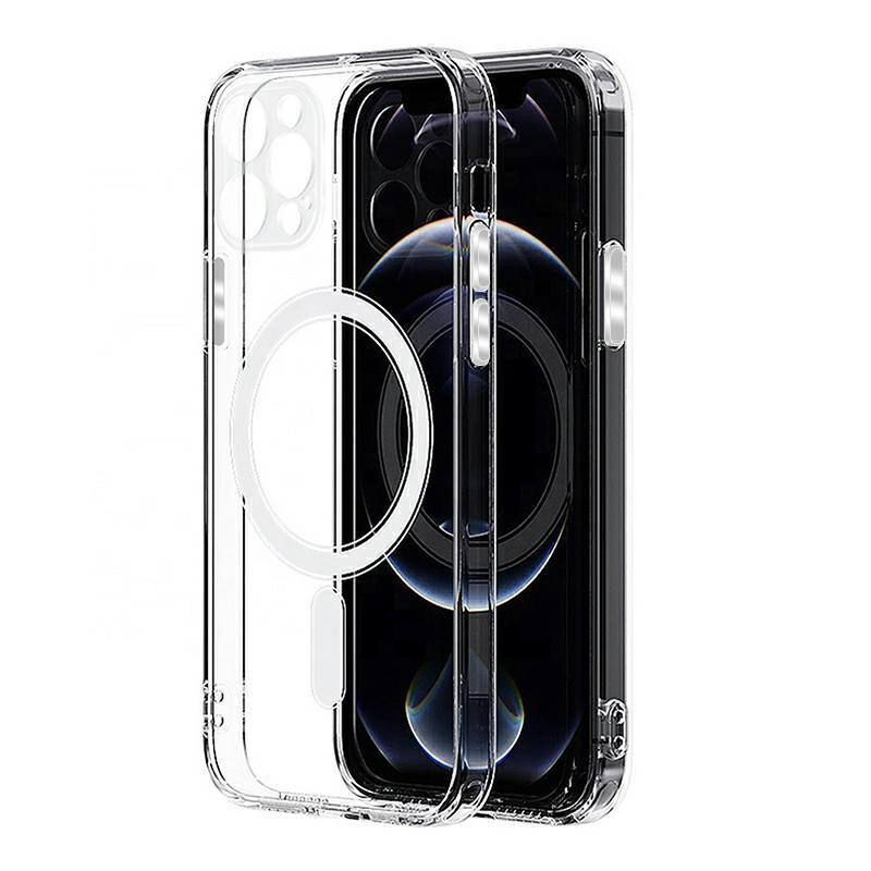 Coque MagSafe pour Samsung Galaxy S26 S942, OEM, 1800 Gauss, Transparente