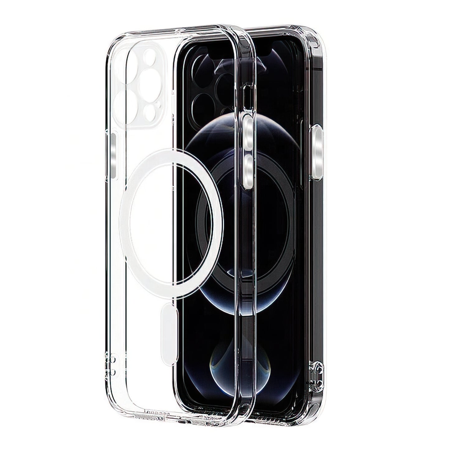 Coque MagSafe pour Samsung Galaxy S26 Plus S947, OEM, 1800 Gauss, Transparente