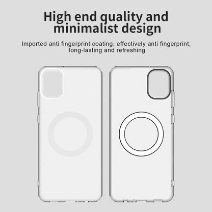 MagSafe-Hülle für Samsung Galaxy A05 A055, Techsuit, CandyCase, Weiß