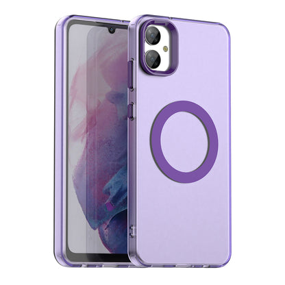 Coque MagSafe pour Samsung Galaxy A05 A055, Techsuit, CandyCase, Violet