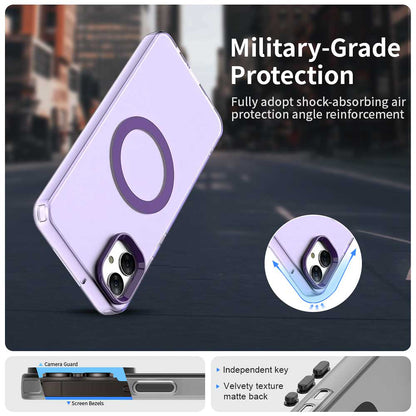 Coque MagSafe pour Samsung Galaxy A05 A055, Techsuit, CandyCase, Violet