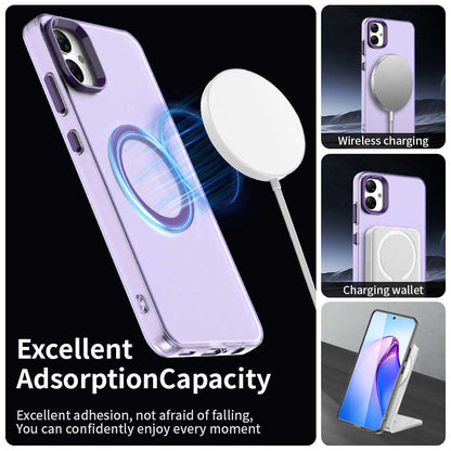 Coque MagSafe pour Samsung Galaxy A05 A055, Techsuit, CandyCase, Violet