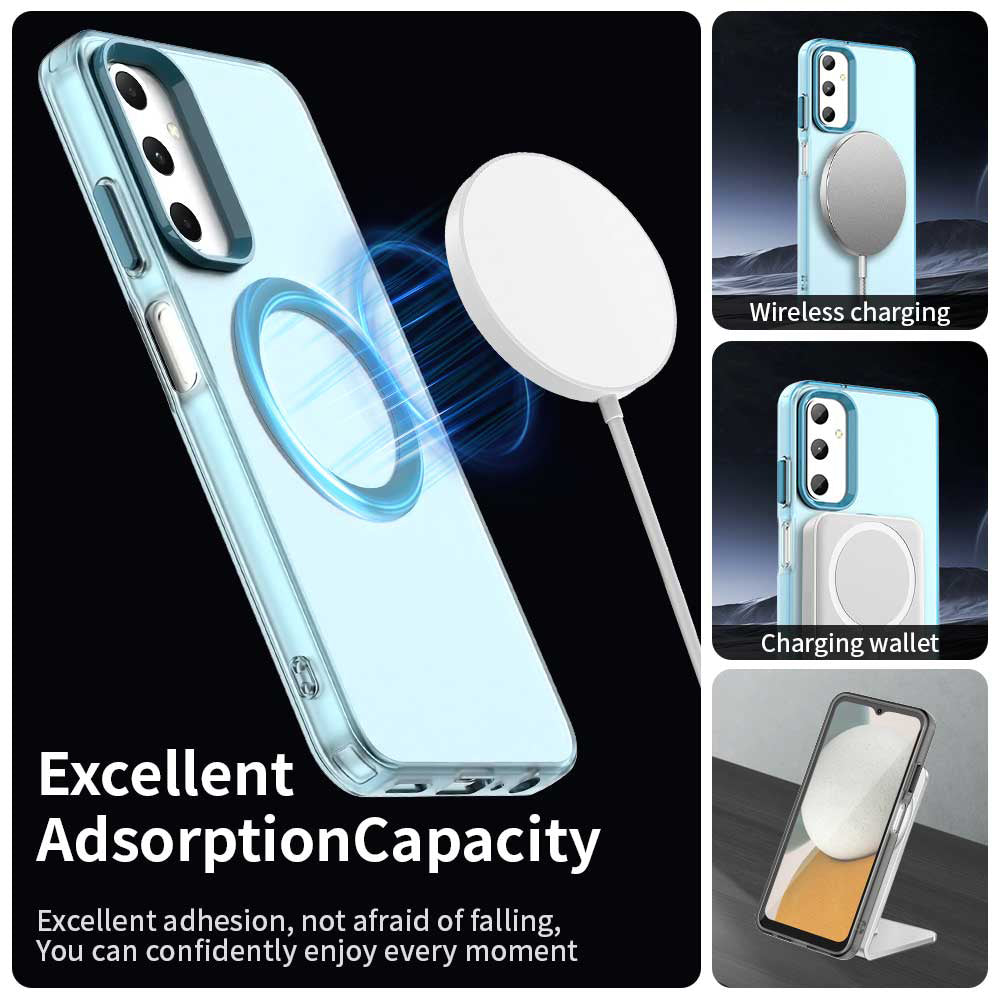 MagSafe-Hülle für Samsung Galaxy A05s A057, Techsuit, CandyCase, Blau