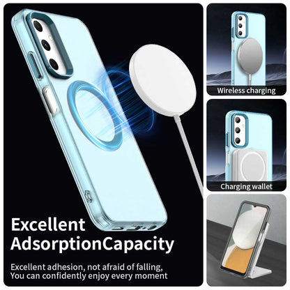 MagSafe-Hülle für Samsung Galaxy A05s A057, Techsuit, CandyCase, Blau