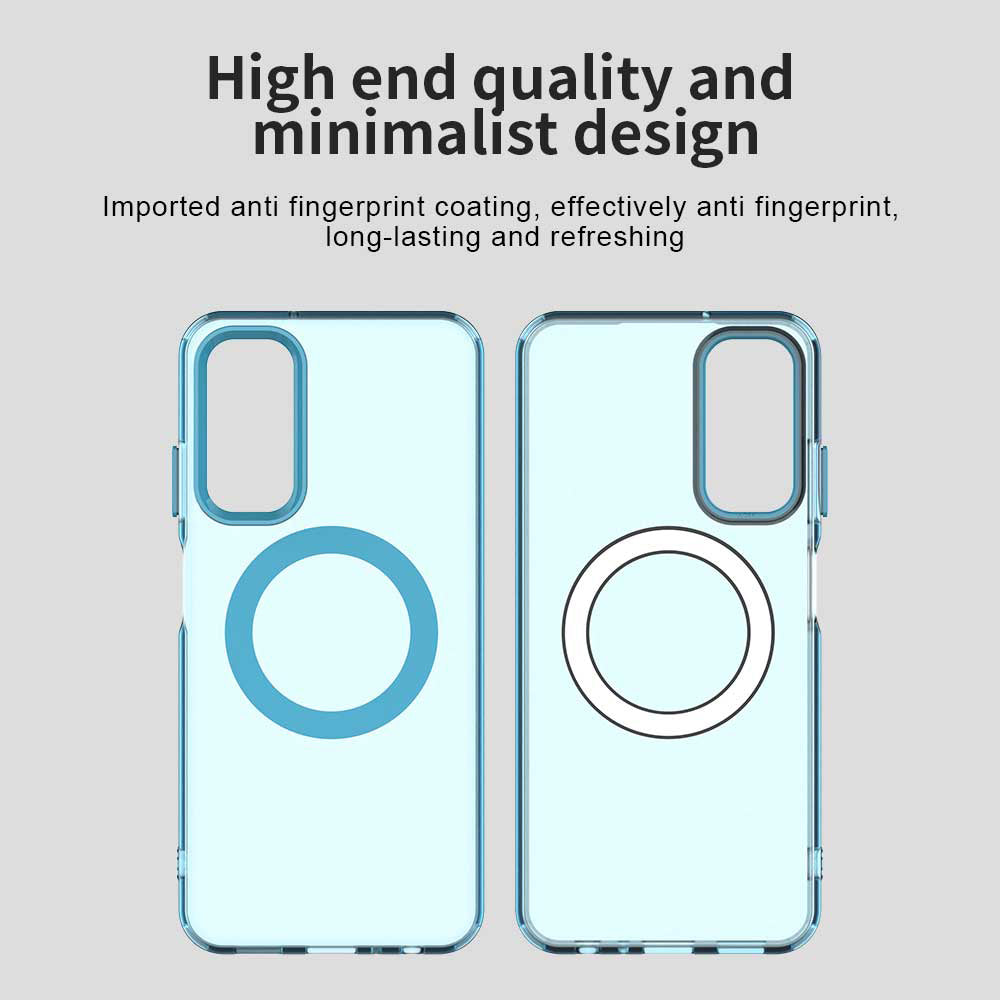 MagSafe-Hülle für Samsung Galaxy A05s A057, Techsuit, CandyCase, Blau