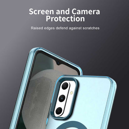 MagSafe-Hülle für Samsung Galaxy A05s A057, Techsuit, CandyCase, Blau