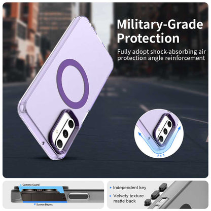 Coque MagSafe pour Samsung Galaxy A05s A057, Techsuit, CandyCase, Violet