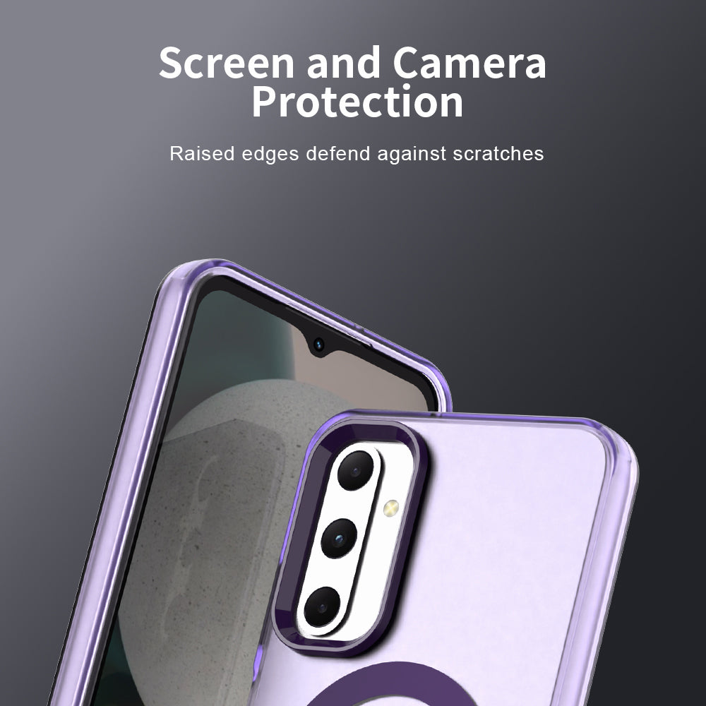 Coque MagSafe pour Samsung Galaxy A05s A057, Techsuit, CandyCase, Violet