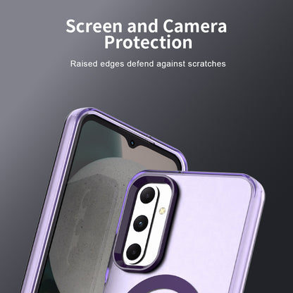 Coque MagSafe pour Samsung Galaxy A05s A057, Techsuit, CandyCase, Violet