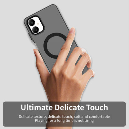 Coque MagSafe pour Samsung Galaxy A06 A065, Techsuit, CandyCase, Noire