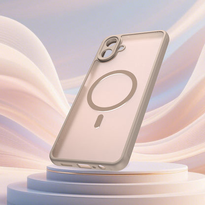 MagSafe Hülle für Samsung Galaxy A07 4G A075, Techsuit, HaloFrost II, Gold