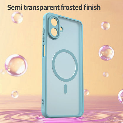 MagSafe Hülle für Samsung Galaxy A07 4G A075, Techsuit, HaloFrost II, Hellgrün