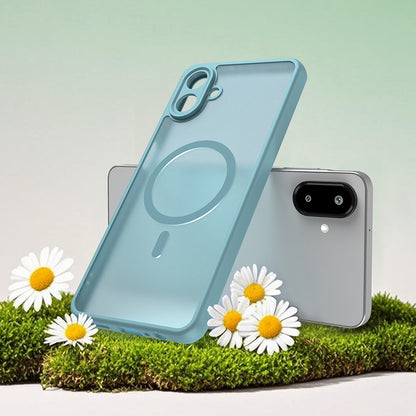 MagSafe Hülle für Samsung Galaxy A07 4G A075, Techsuit, HaloFrost II, Hellgrün