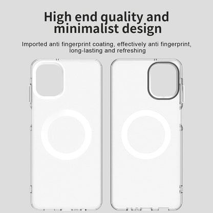 Coque MagSafe pour Samsung Galaxy A07 4G A075, Techsuit, CandyCase, Blanche