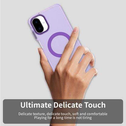 Coque MagSafe pour Samsung Galaxy A07 4G A075, Techsuit, CandyCase, Violet