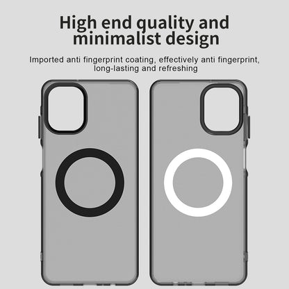 Coque MagSafe pour Samsung Galaxy A07 4G A075, Techsuit, CandyCase, Noire
