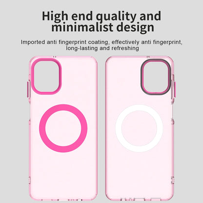 Coque MagSafe pour Samsung Galaxy A07 4G A075, Techsuit, CandyCase, Rose
