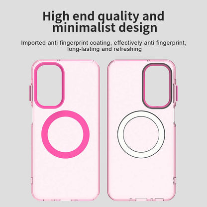 Coque MagSafe pour Samsung Galaxy A17 5G, Techsuit, CandyCase, Rose