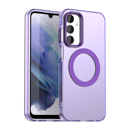 MagSafe-Hülle für Samsung Galaxy A25 A256, Techsuit, CandyCase, Lila