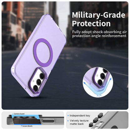 MagSafe-Hülle für Samsung Galaxy A25 A256, Techsuit, CandyCase, Lila
