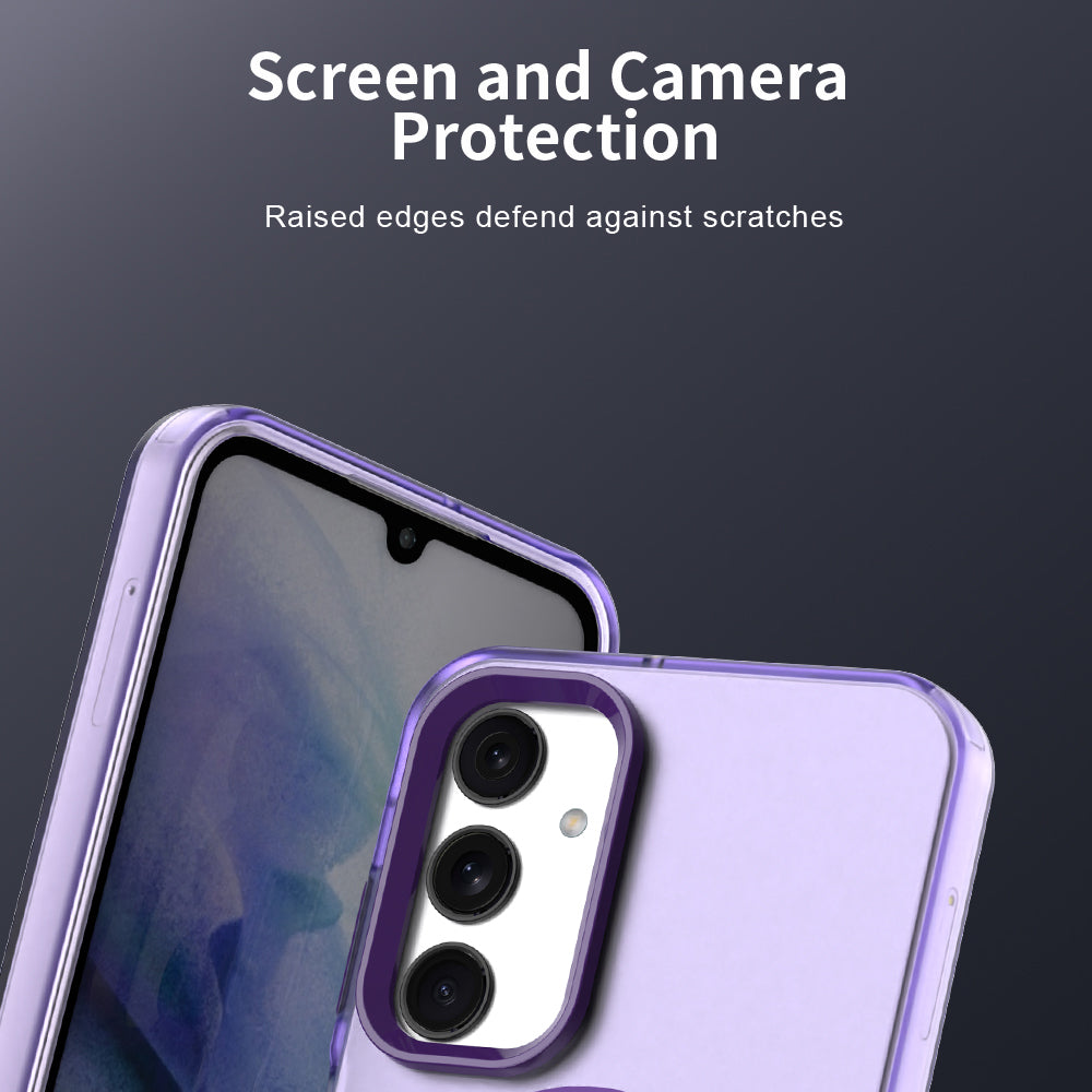 MagSafe-Hülle für Samsung Galaxy A25 A256, Techsuit, CandyCase, Lila