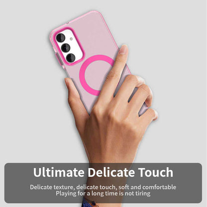Coque MagSafe pour Samsung Galaxy A25 A256, Techsuit, CandyCase, Rose