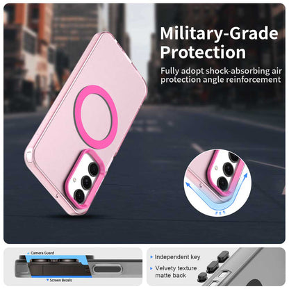 Coque MagSafe pour Samsung Galaxy A25 A256, Techsuit, CandyCase, Rose