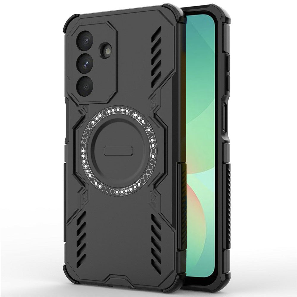 MagSafe-Hülle für Samsung Galaxy A26 A266, Techsuit, ArmorMag, Schwarz
