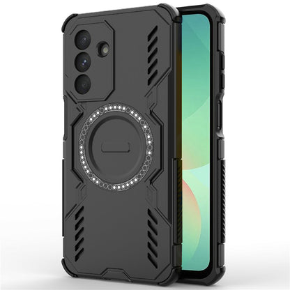 MagSafe-Hülle für Samsung Galaxy A26 A266, Techsuit, ArmorMag, Schwarz