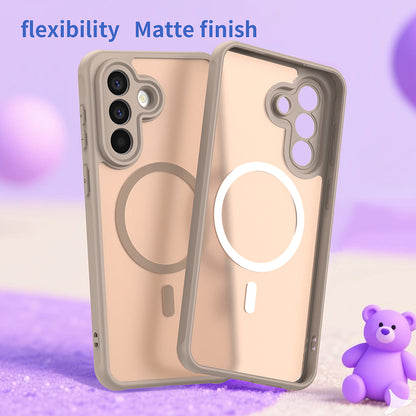Coque MagSafe pour Samsung Galaxy A27 5G, Techsuit, HaloFrost II, Dorée