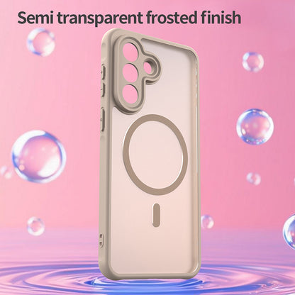 Coque MagSafe pour Samsung Galaxy A27 5G, Techsuit, HaloFrost II, Dorée
