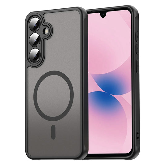 MagSafe-Hülle für Samsung Galaxy A27 5G, Techsuit, HaloFrost II, Schwarz