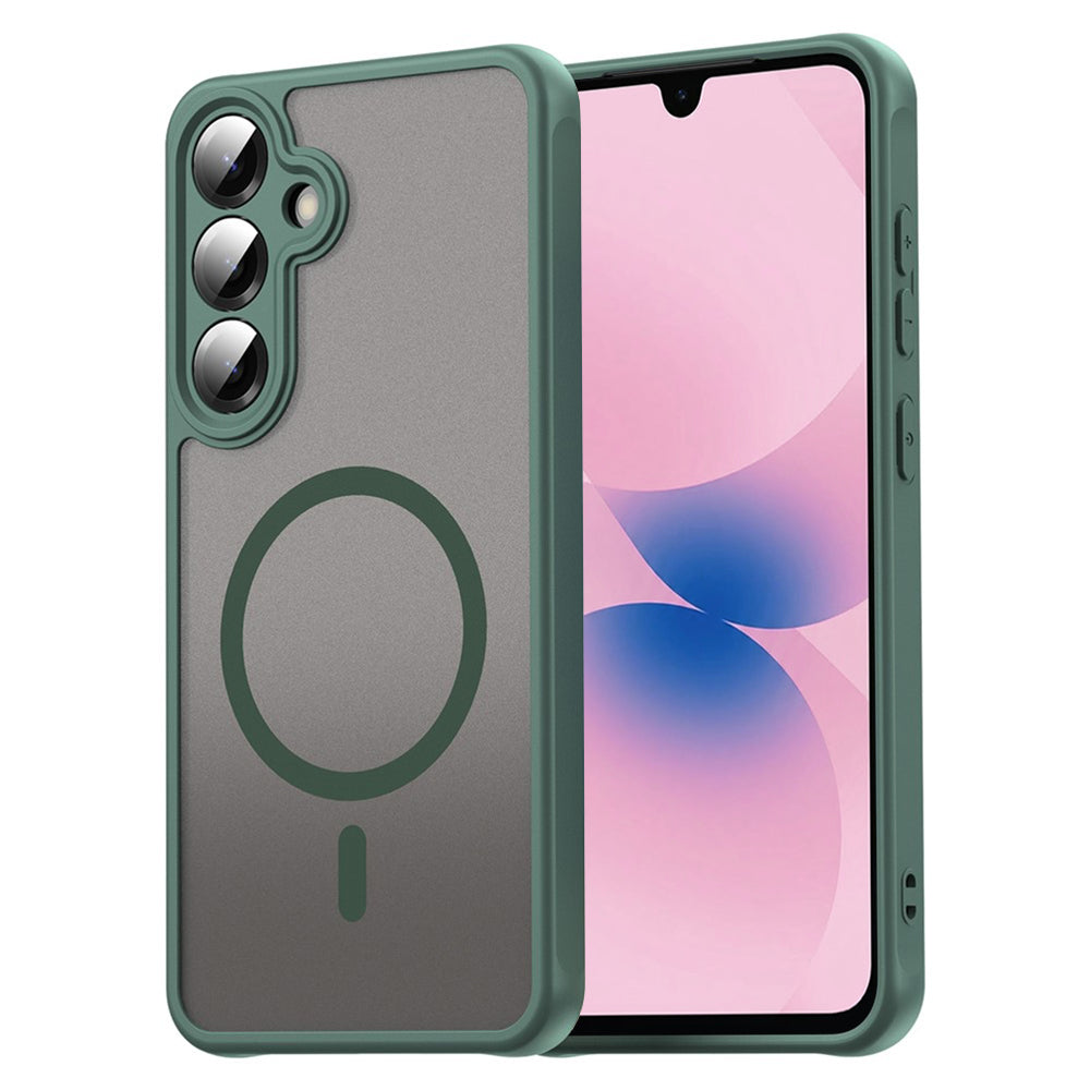 Coque MagSafe pour Samsung Galaxy A27 5G, Techsuit, HaloFrost II, Vert